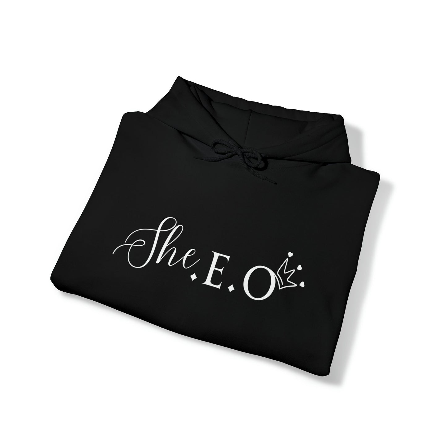 Women CEO Hoodie, She.E.O Hooded Sweatshirt, Girl Boss Hooded Sweatshirts