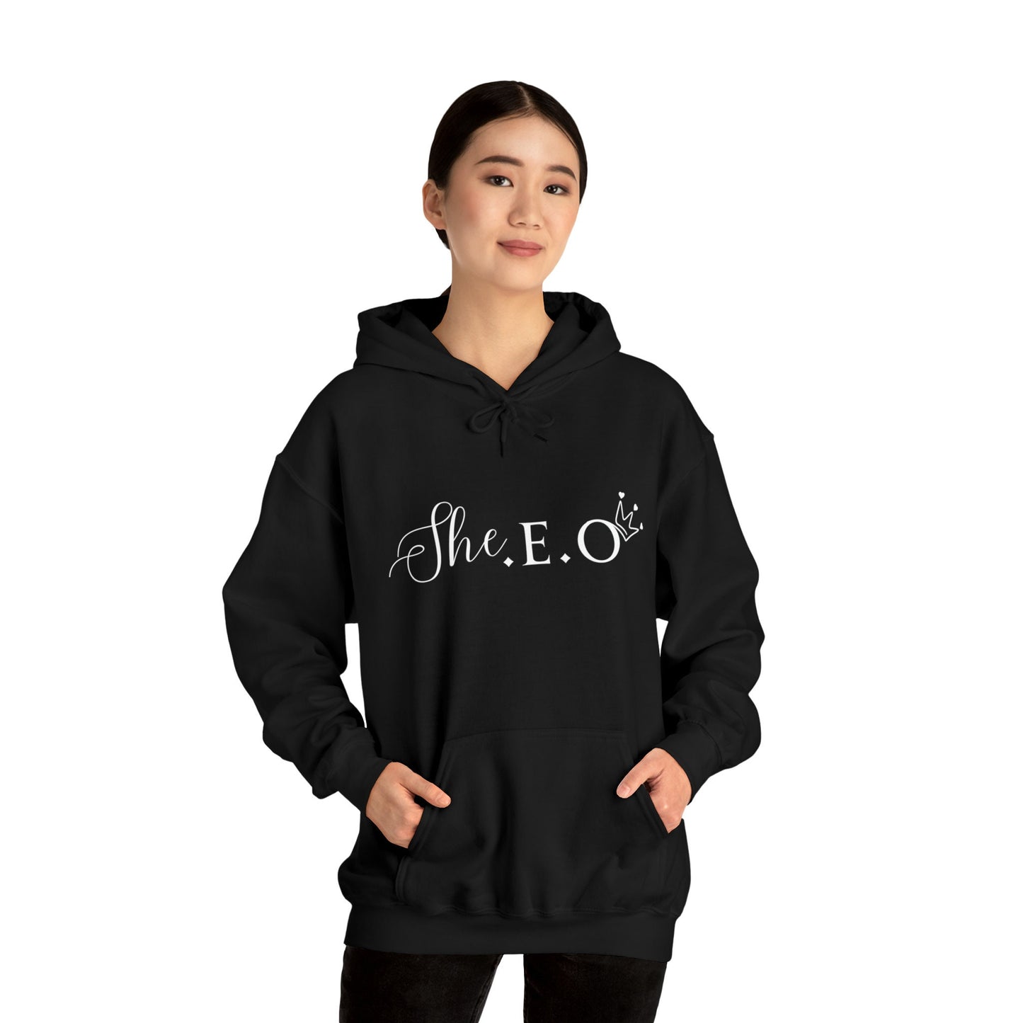 Women CEO Hoodie, She.E.O Hooded Sweatshirt, Girl Boss Hooded Sweatshirts