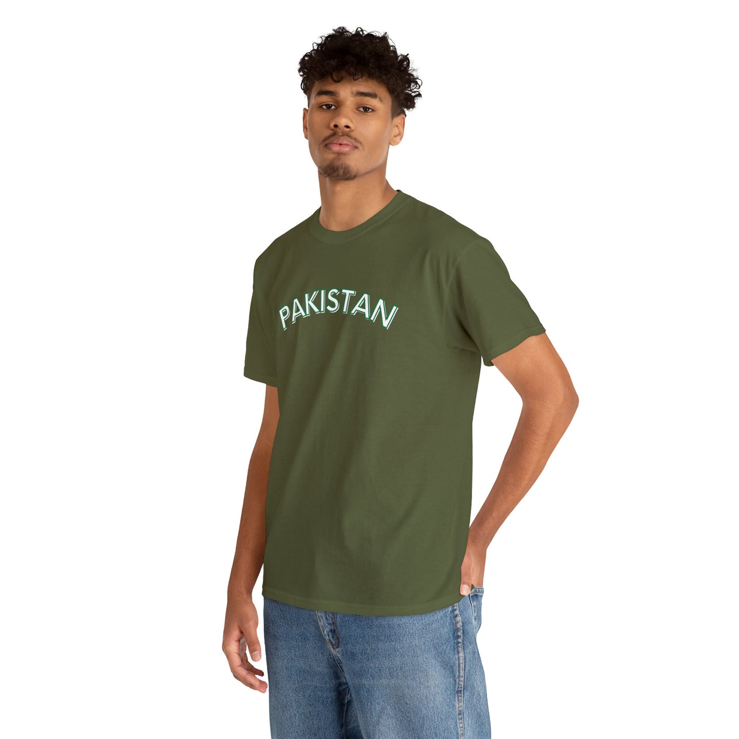 Pakistan Logo T-shirt, Desi T-shirt, Pakistan Aesthetic, Unisex Tee EUR