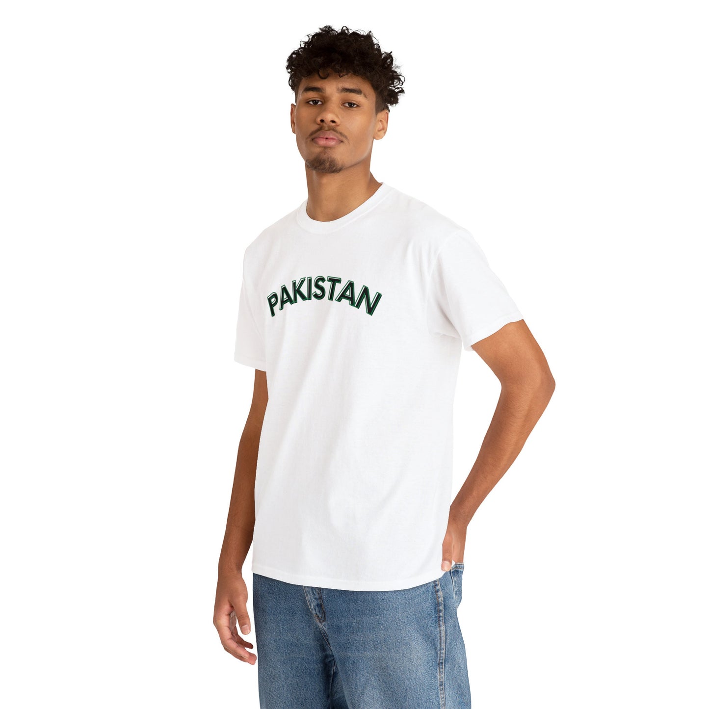 Pakistan Logo T-shirt, Desi T-shirt, Pakistan Aesthetic, Unisex Tee EUR