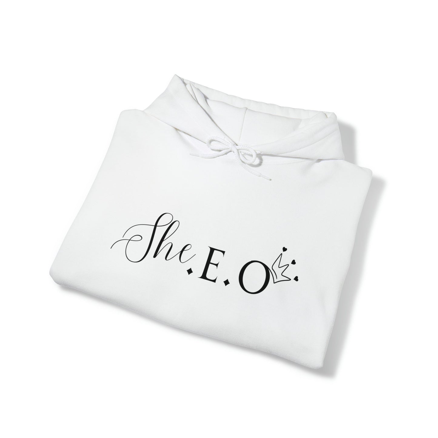 Women CEO Hoodie, She.E.O Hooded Sweatshirt, Girl Boss Hooded Sweatshirts