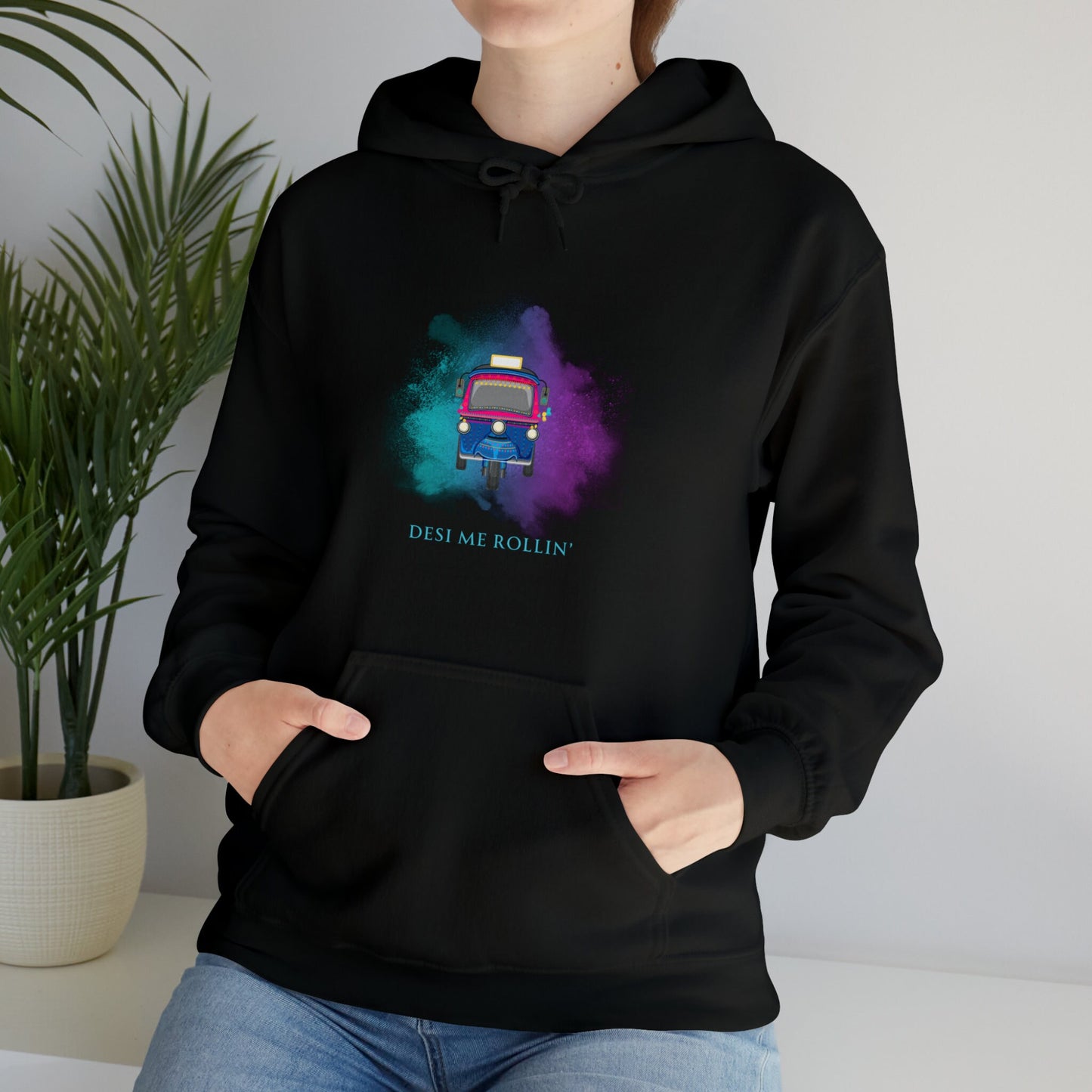 Funny Desi Me Rollin Hoodie, Punjabi Slogan Hoodies, Punjabi Clothing, Unisex Hoodie