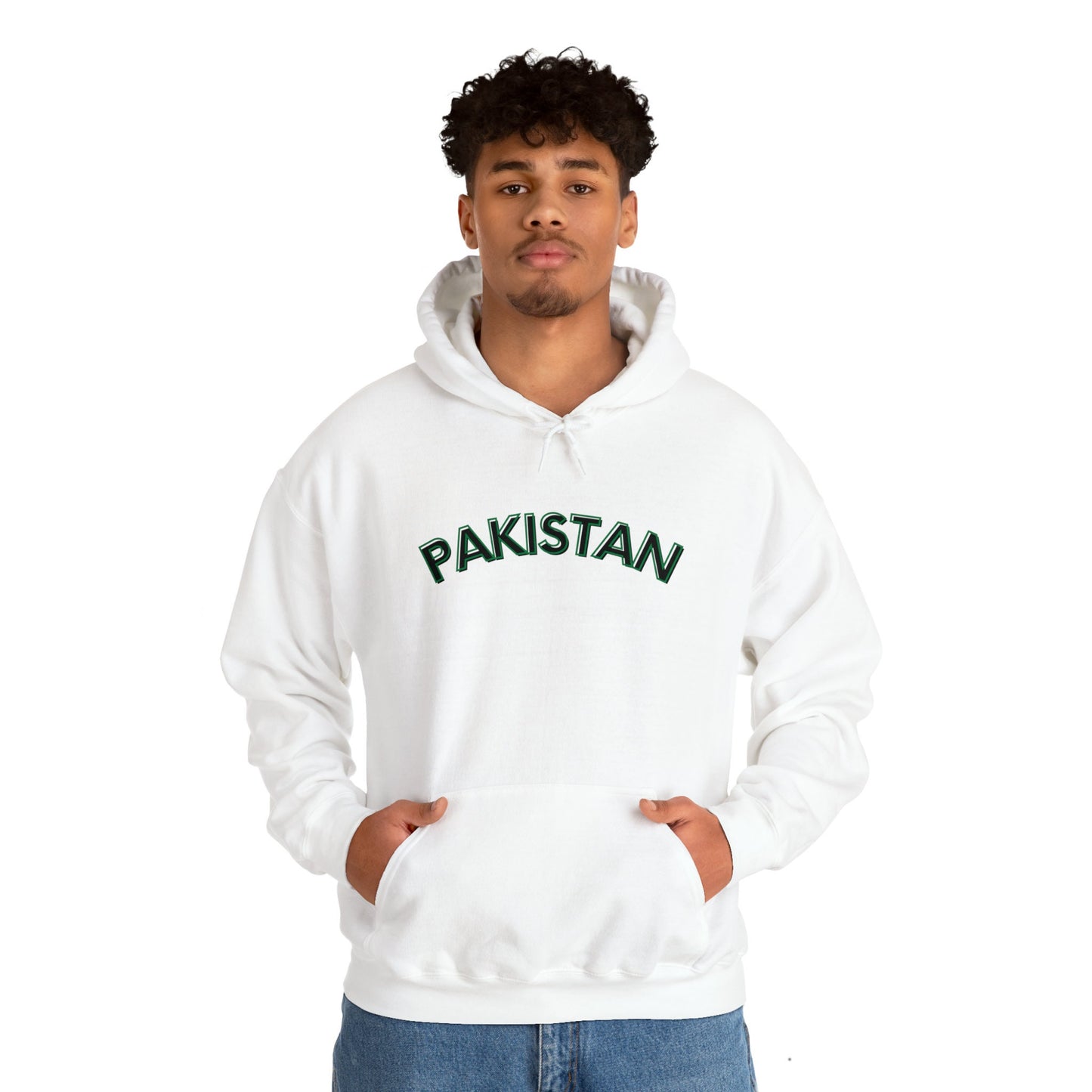 Pakistan Hooded Sweatshirt, Desi Hoodie, Pakistan Aesthetic, Unisex Hooded Sweatshirt EUR