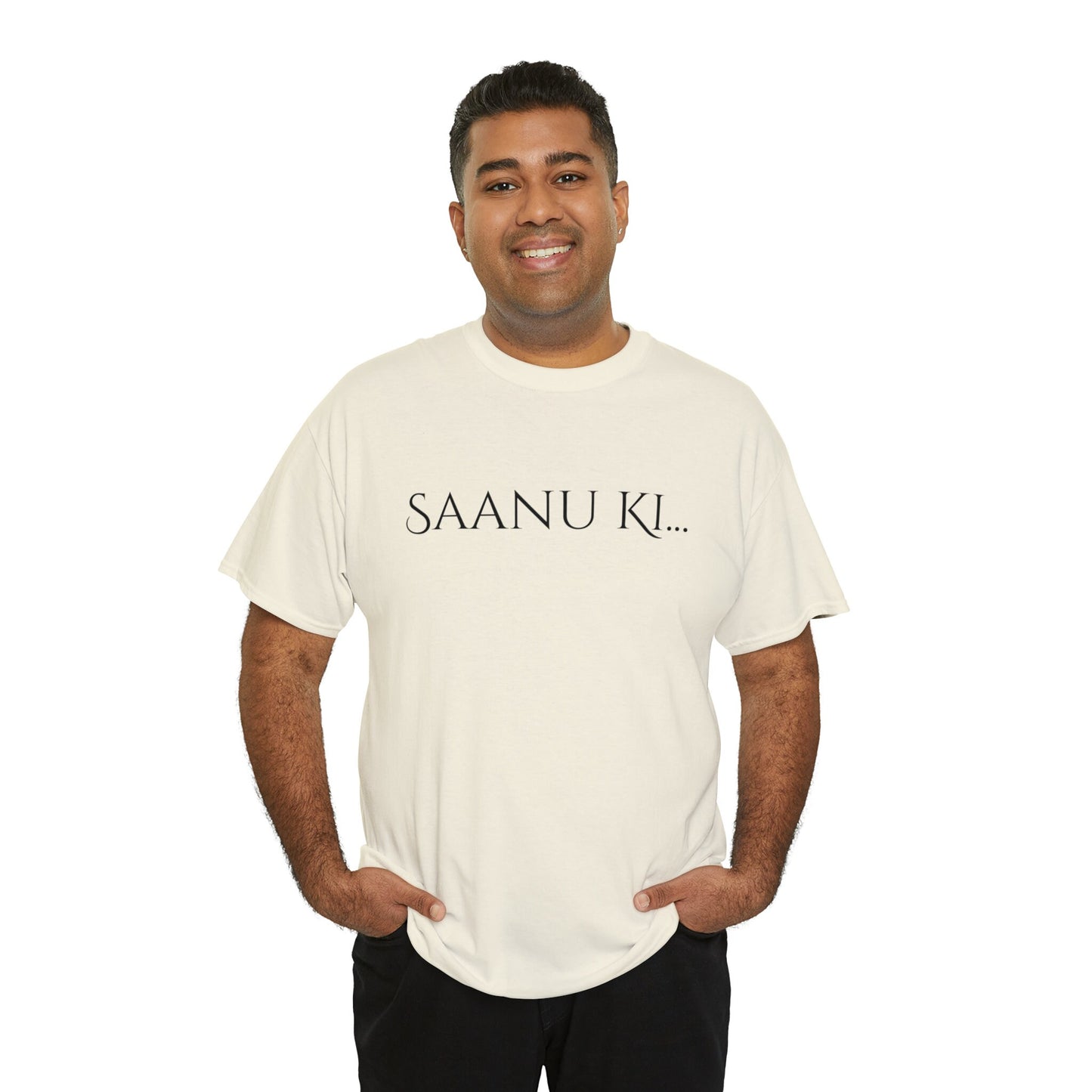 Funny Saanu Ki Saying, Funny Punjabi Saying, Punjabi Slogan T-shirt, Unisex Tee EUR