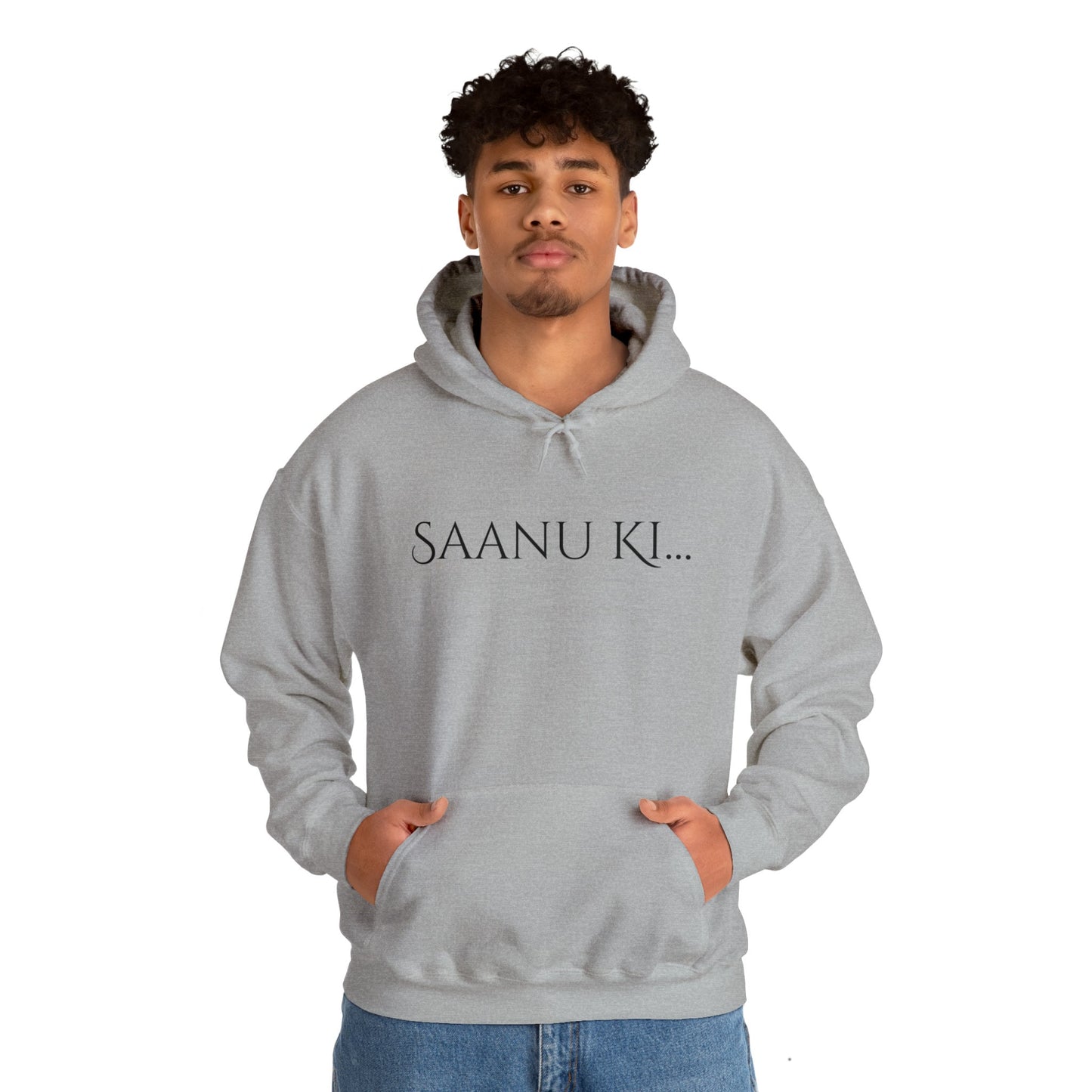 Funny Saanu Ki Punjabi Saying, Desi Hoodie, Punjabi Slogan Hoodies, Unisex Hoodie EUR