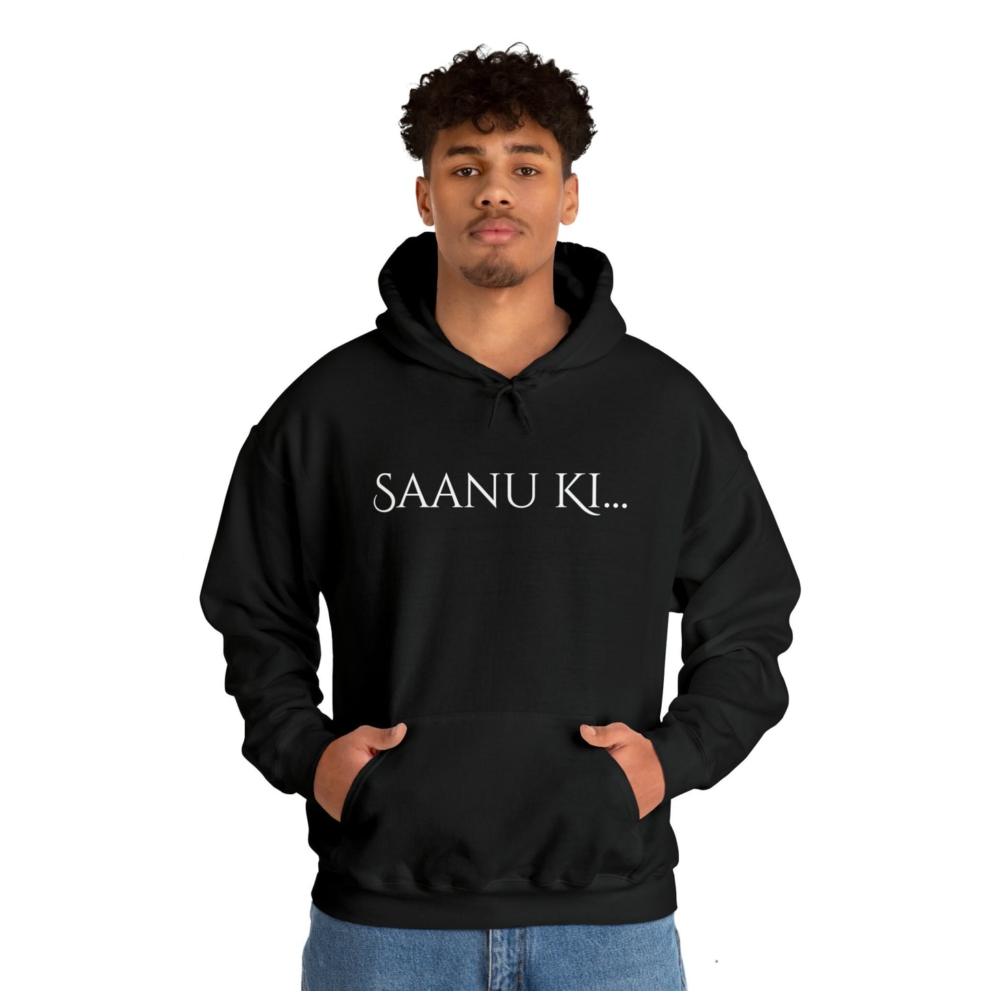 Funny Saanu Ki Punjabi Saying, Desi Hoodie, Punjabi Slogan Hoodies, Unisex Hoodie EUR