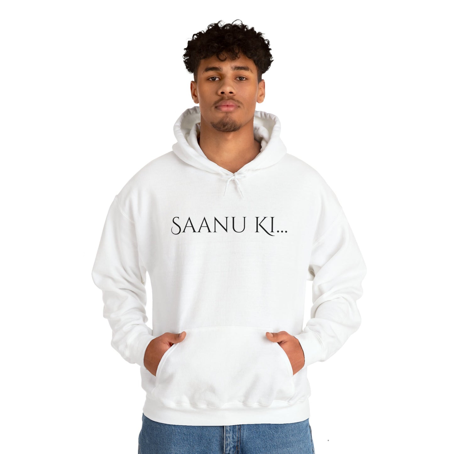 Funny Saanu Ki Punjabi Saying, Desi Hoodie, Punjabi Slogan Hoodies, Unisex Hoodie EUR