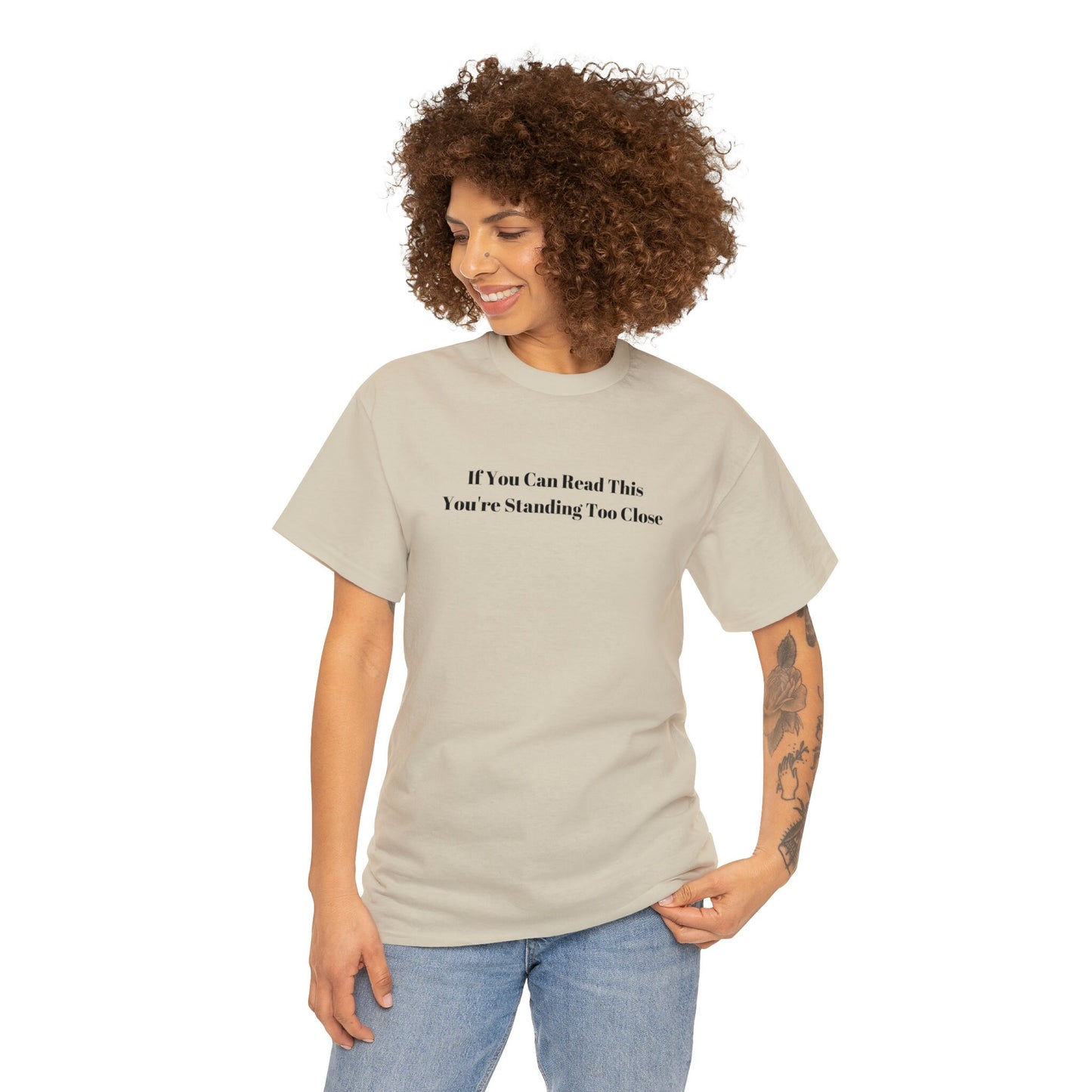 Funny If You Can Read This T-Shirt, Slogan T-shirt, Funny Shirt Phrases, Unisex Tee