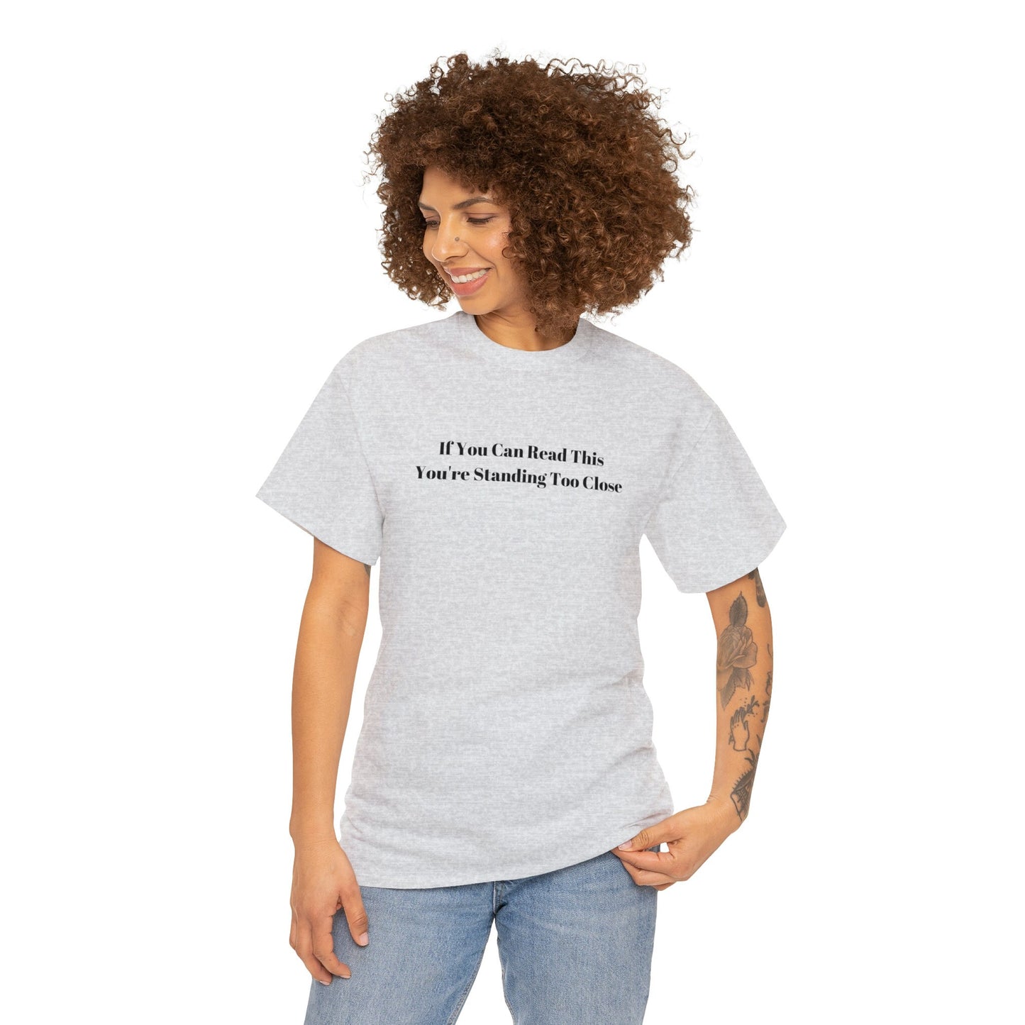 Funny If You Can Read This T-Shirt, Slogan T-shirt, Funny Shirt Phrases, Unisex Tee