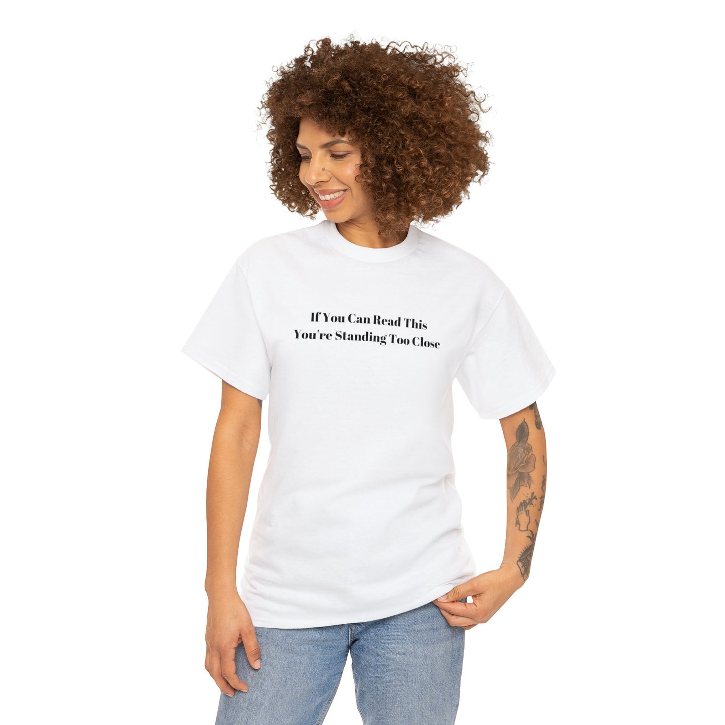 Funny If You Can Read This T-Shirt, Slogan T-shirt, Funny Shirt Phrases, Unisex Tee