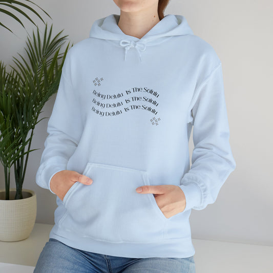 Being Delulu Is The Solulu, Funny Hooded Sweater, Slogan Hoodie, Unisex Hoodie