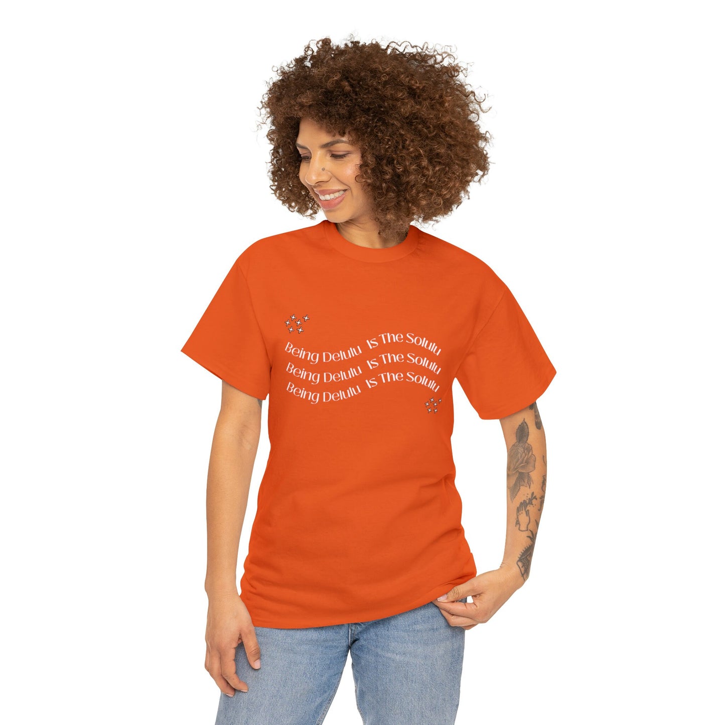 Being Delulu Is The Solulu, FunnyT-Shirt, Slogan T-Shirt, Unisex Tee EUR