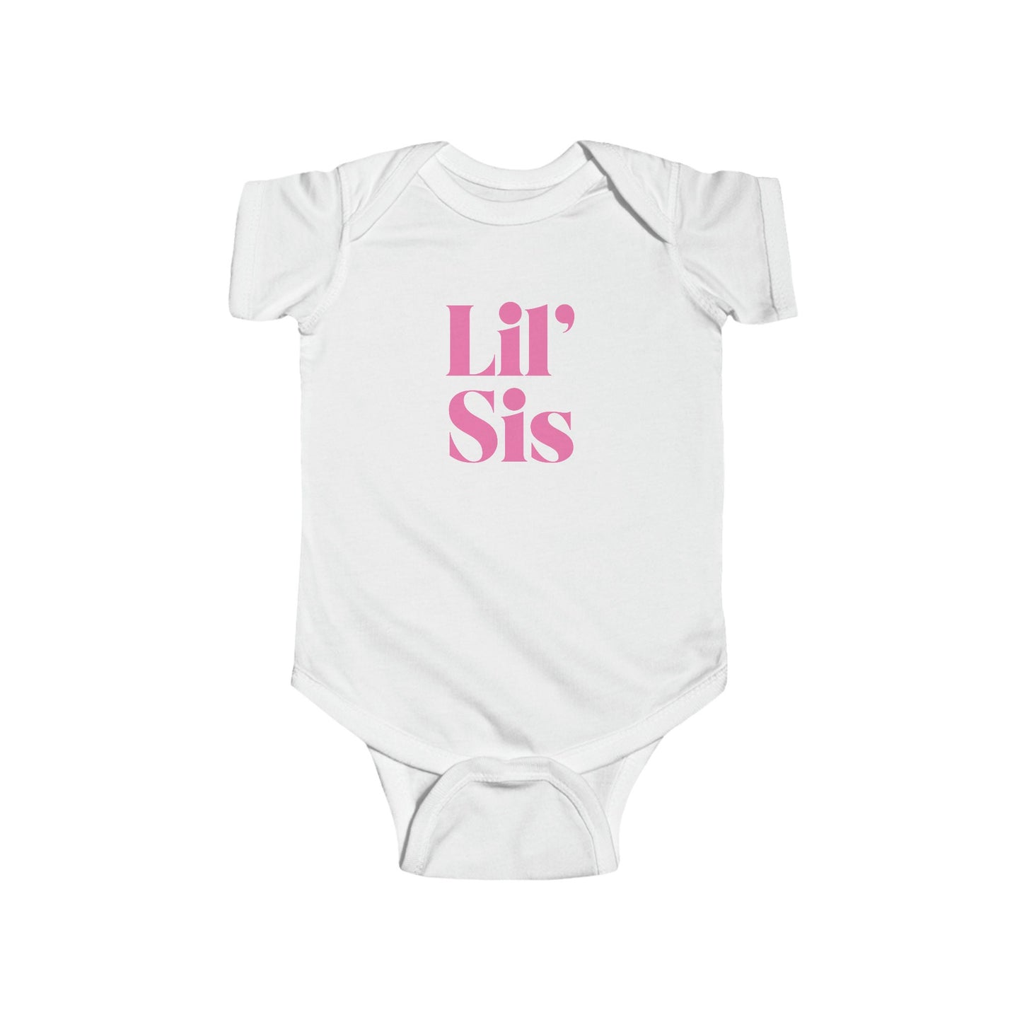 Lil Sis Baby Onesie, Cute Retro Jersey Bodysuit, Lil Sis Baby Onesie EUR