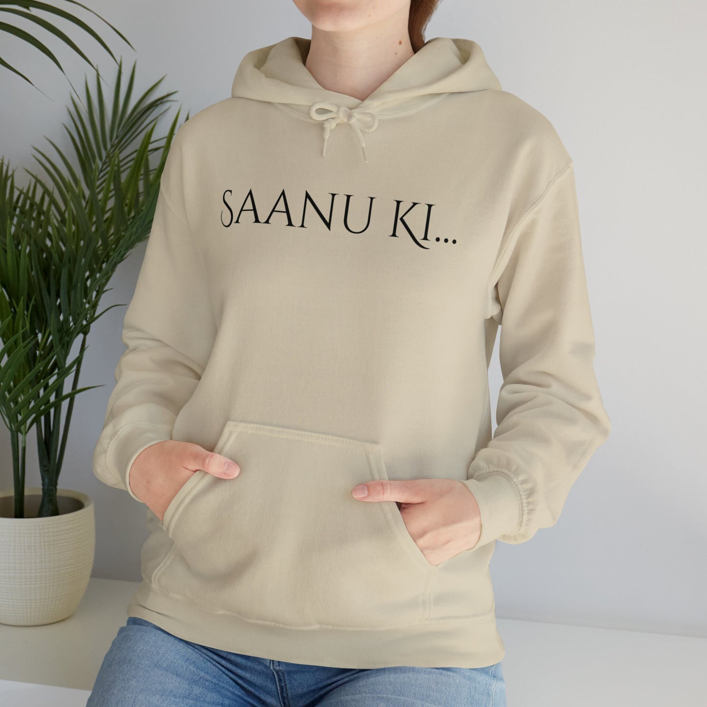 Funny Saanu Ki Punjabi Saying, Desi Hoodie, Punjabi Slogan Hoodies, Unisex Hoodie