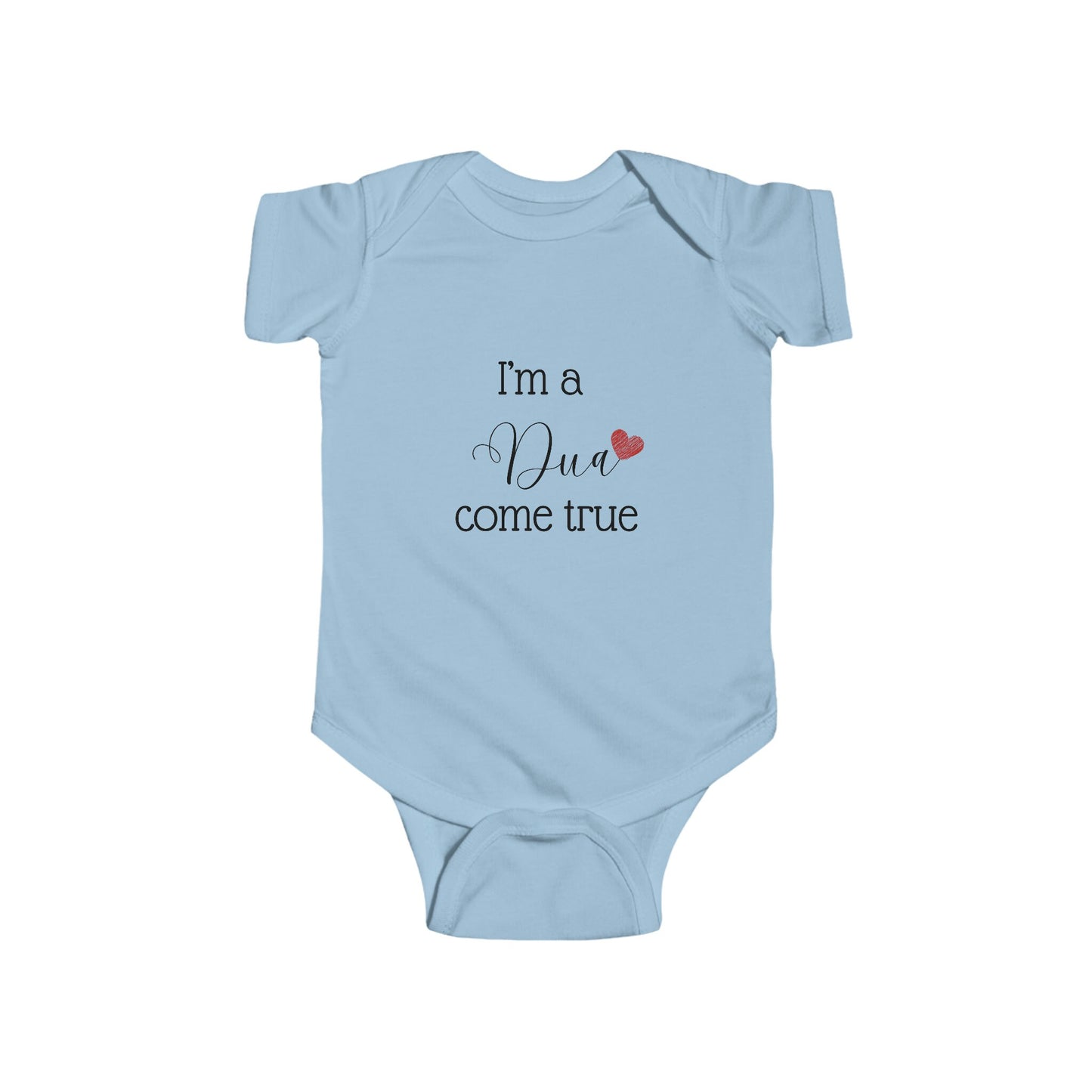 I'm A Dua Come True Baby Onesie, Cute Jersey Bodysuit, Islamic Baby Onesie