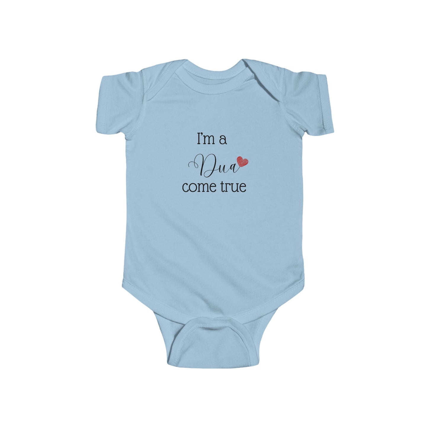 I'm A Dua Come True Baby Onesie, Cute Jersey Bodysuit, Islamic Baby Onesie EUR