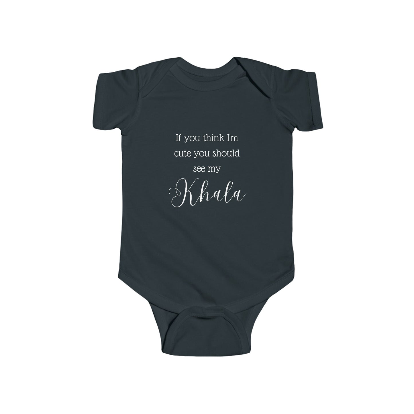 Funny If you think Im cute Baby Onesie, Cute Retro Jersey Bodysuit, Funny Baby Onesie