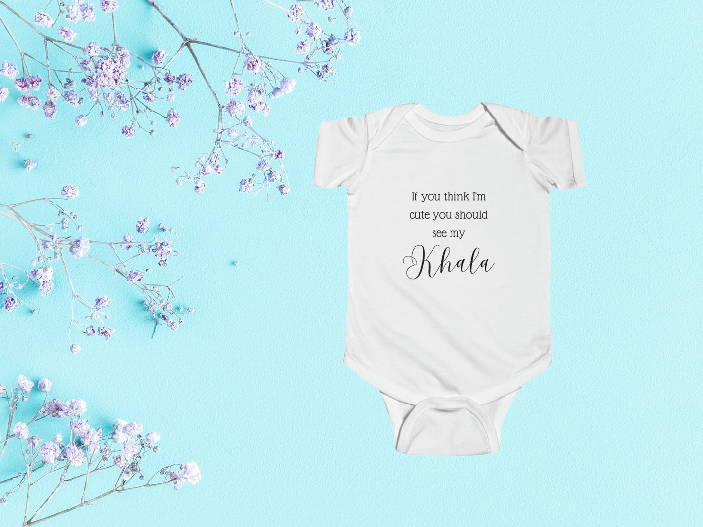 Funny If you think Im cute Baby Onesie, Cute Jersey Bodysuit, Funny Baby Onesie EUR