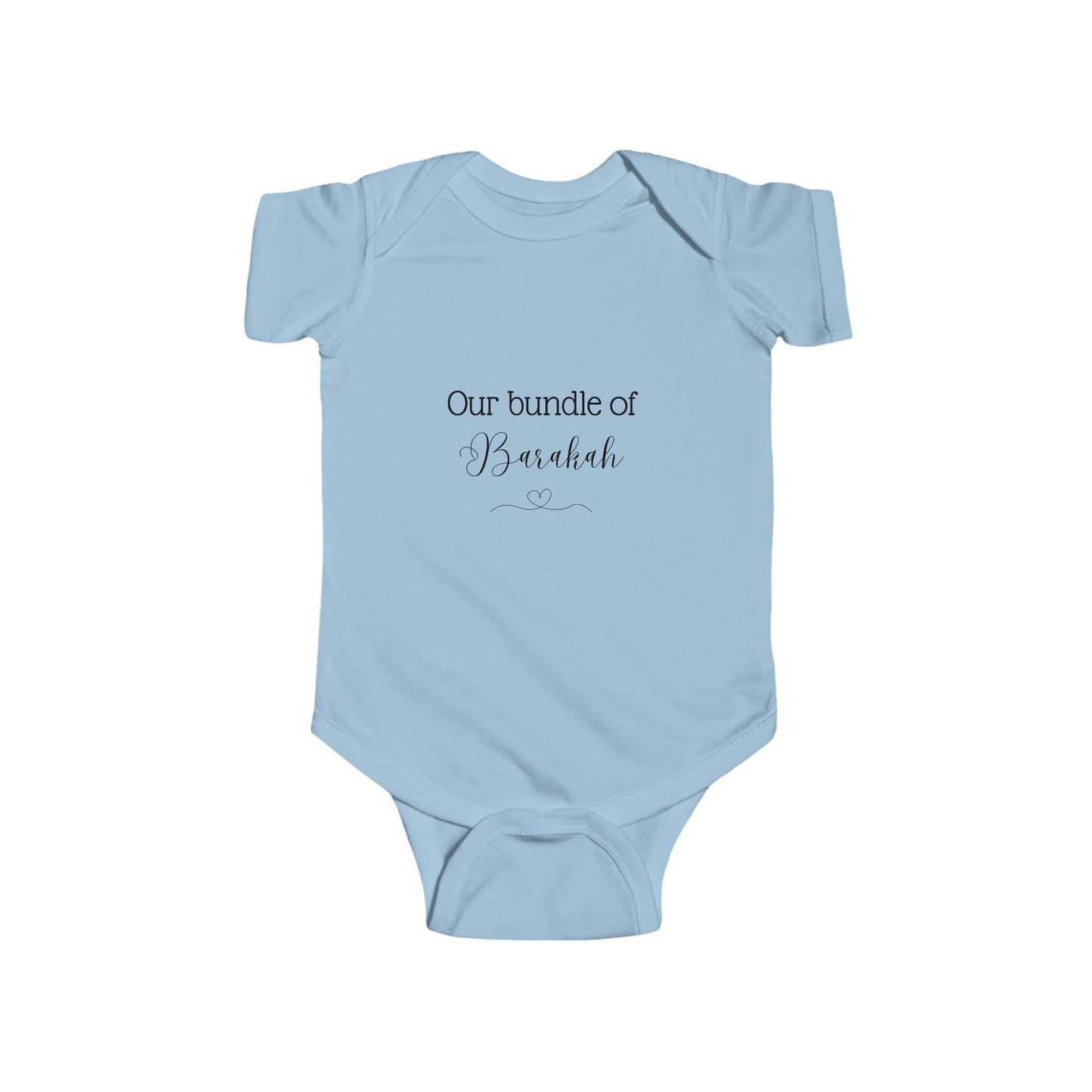 Bundle of Barakah Baby Onesie, Cute Jersey Bodysuit, Islamic Baby Onesie