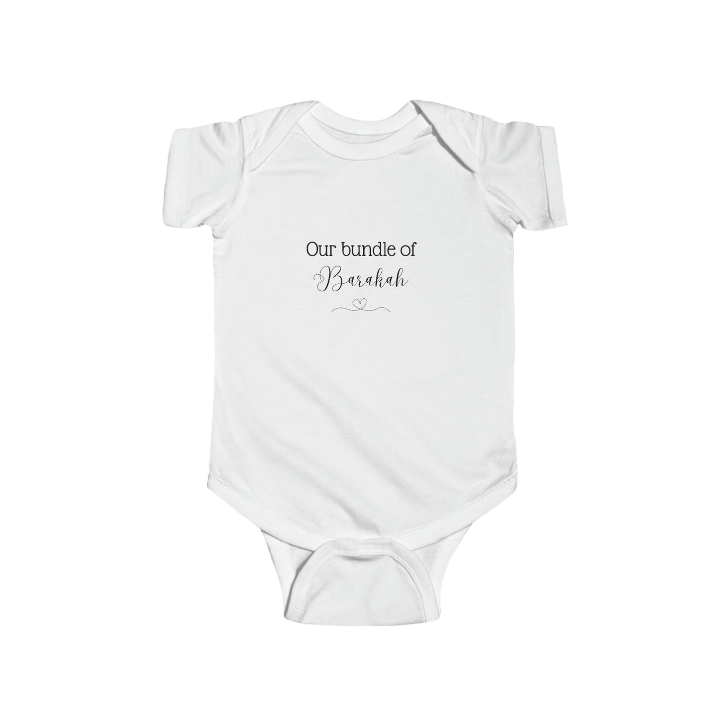 Bundle of Barakah Baby Onesie, Cute Jersey Bodysuit, Islamic Baby Onesie EUR