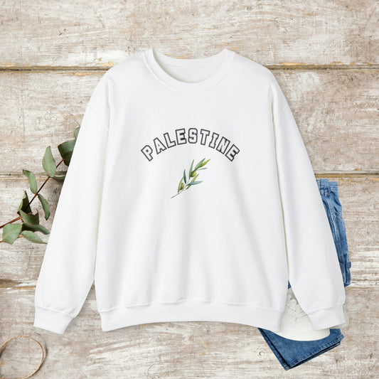 Palestine Sweatshirt, Olive Branch Sweatshirt, Palestine Aesthetic, Unisex Sweatshirt